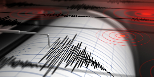 Photo of a Seismology Readout Drum