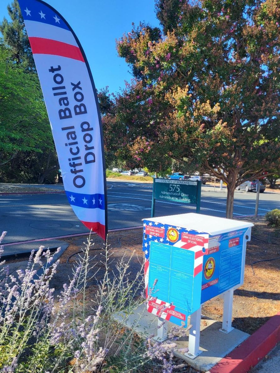 Ballot drop box