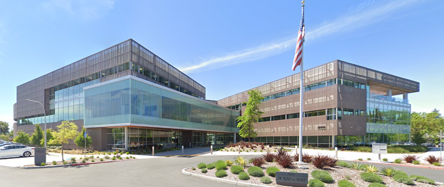 Image of the exterior of three-story commercial building